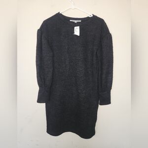 Nwt Walter baker black sweater mini dress size small